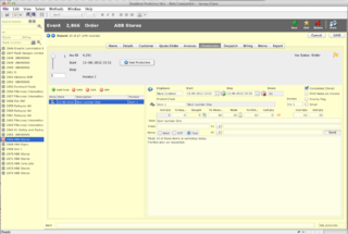 Event Step 4 - Production lines/tasks/sales